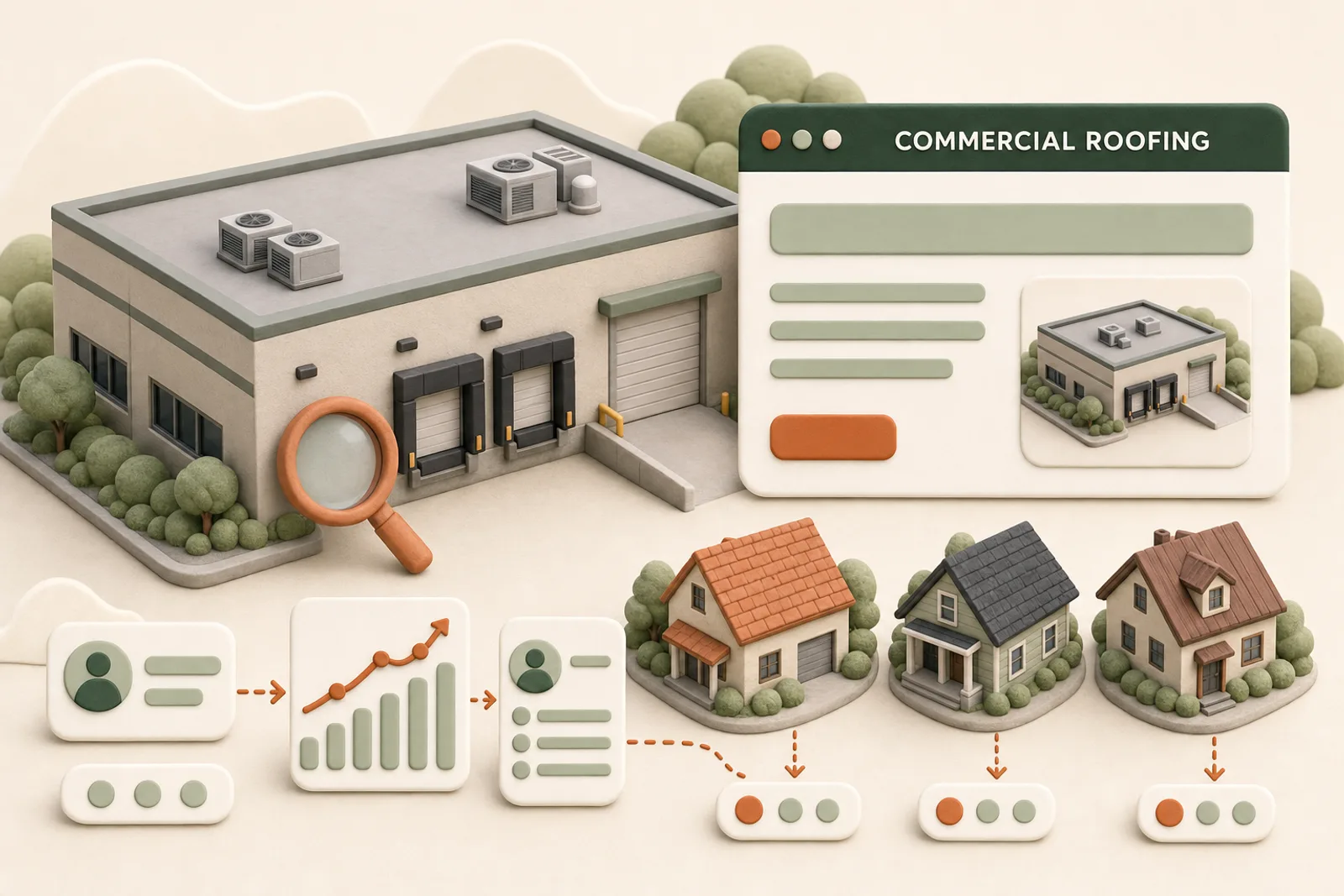 Commercial roofing SEO: how it differs from residential