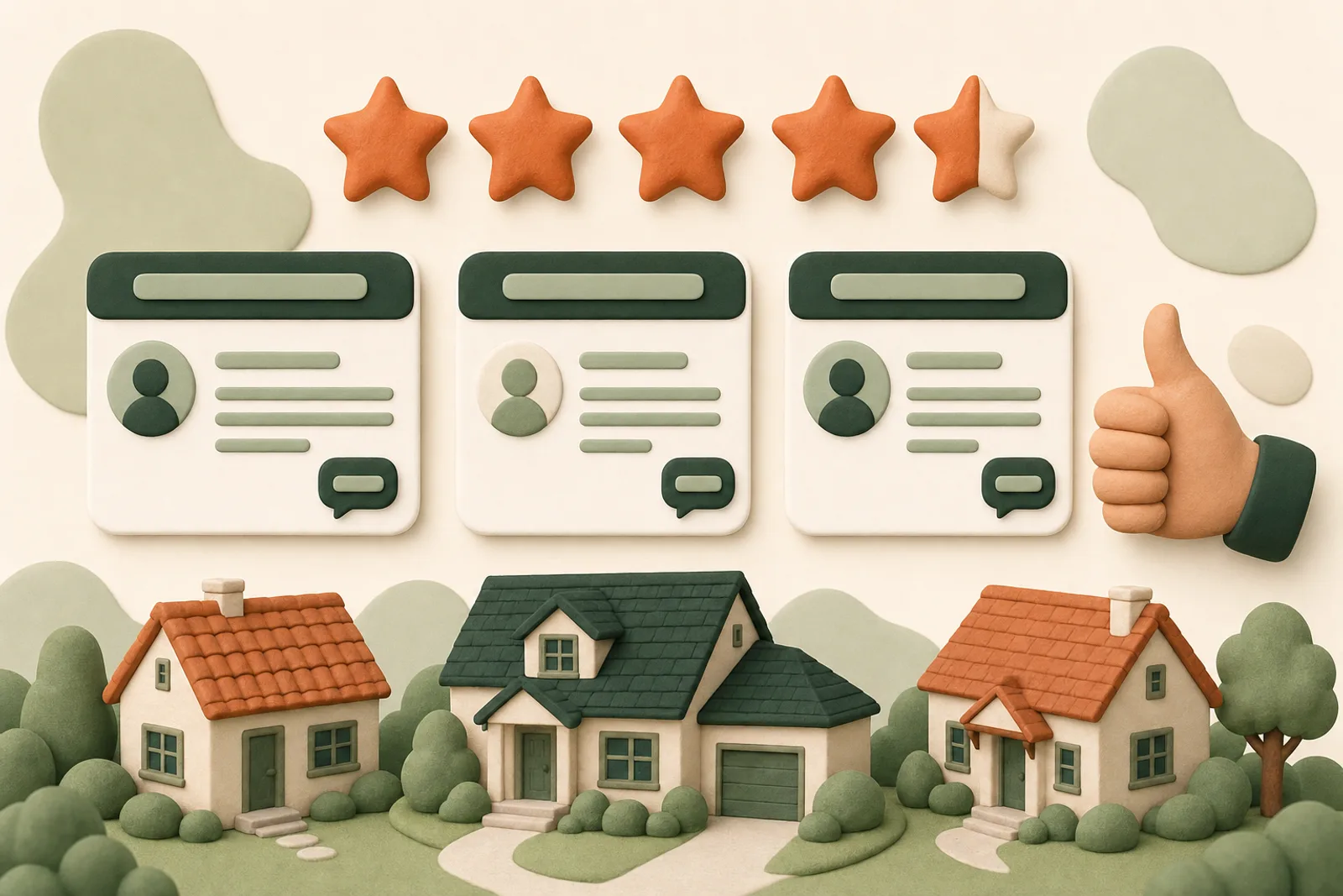 How roofers win the map pack with reviews (legally)